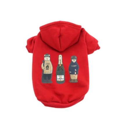 RED - Apres Ski Hoodie - Small