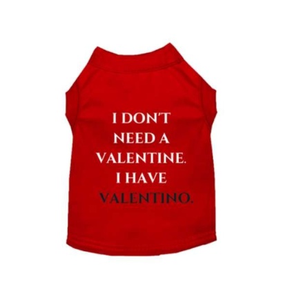 RED - Valentine or Valentino - Large