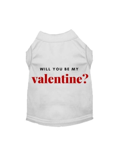 White - Will You Be My Valentine - Medium