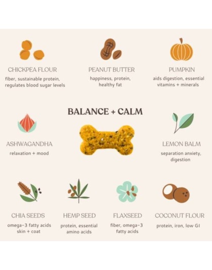 Balance + Calm - Superfood Dog Treats