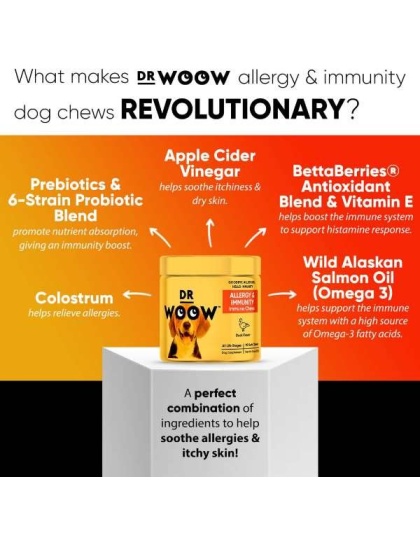 Dr Woow Allergy and Immunity Soft Chews