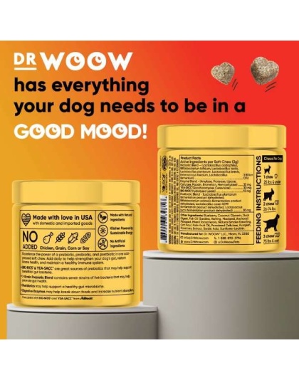 Dr Woow Digestion Soft Chews