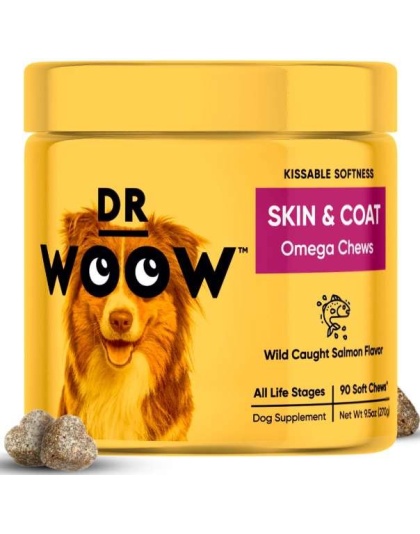 Dr Woow Skin and Coat Soft Chews