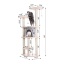 Armarkat 64" Real Wood Cat Tree W Sractch Sisal Post