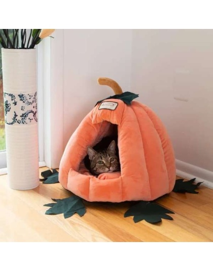 Armarkat Cat Bed C85CCS PumpkIn Shape