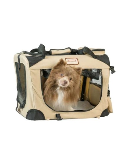 Armarkat FoldIng Soft Dog Crate Pet Travel Carrier PC201B