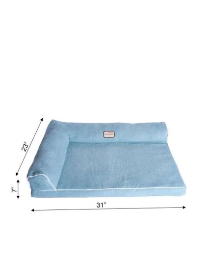 Armarkat Medium Bolstered Pet Bed Poly Fill Dog Cushion