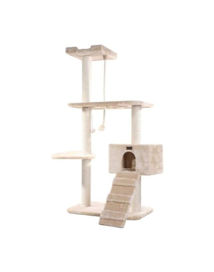 Armarkat Natural Sisal Scratching Cat Tree 58 Height BGE