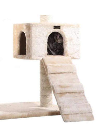 Armarkat Natural Sisal Scratching Cat Tree 58 Height BGE