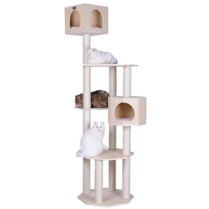 Armarkat Premium Scots Pine Cat TreeTall Sturdy Cat Tower