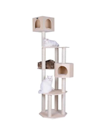 Armarkat Premium Scots Pine Cat TreeTall Sturdy Cat Tower