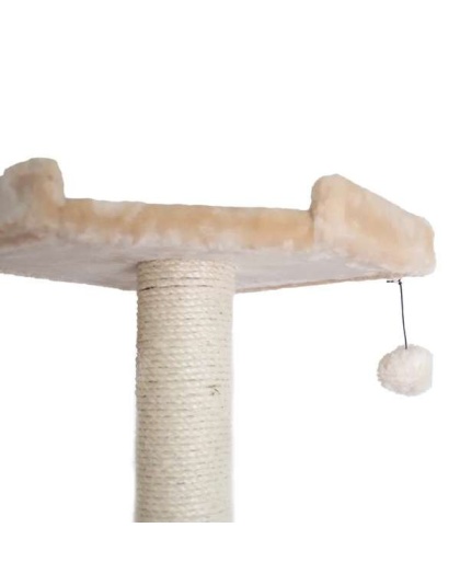 Armarkat Real Wood 72" Beige Cat Tree SratchIng Post A7202