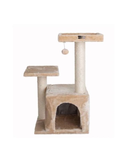 Armarkat Real Wood Classic Cat Tree A3207, 32-Inch Beige