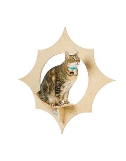 Armarkat Sun-Shaped,Wall-Mounted Climbing Cat Shelves W2203