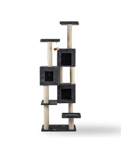 Griant Real Wood Cat Tower for Multiple Cats  A8104