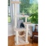 Real Wood 65" Cat Tree With Hammock, Playhouse A6501