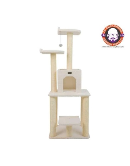 Real Wood B6203 Classic Cat Tree Five Levels Cat Condo