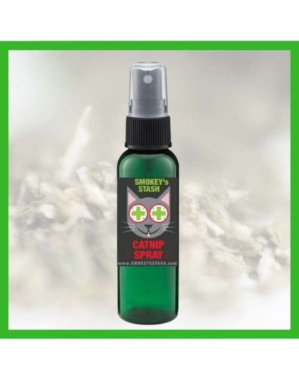 Smokey's Stash Catnip Spray Bottle - 2oz Bottle