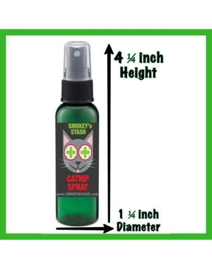 Smokey's Stash Catnip Spray Bottle - 2oz Bottle