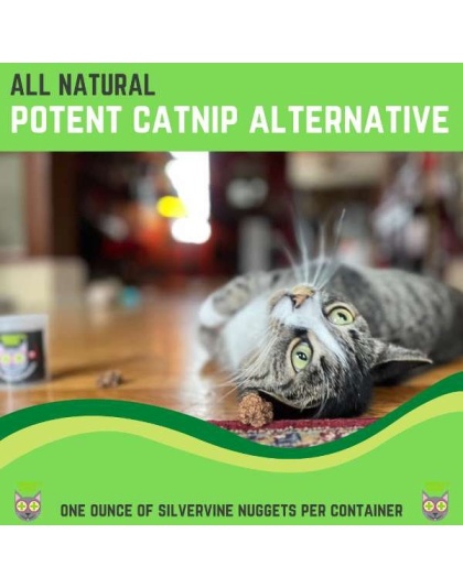 Smokey's Stash Silvervine Nuggets - Catnip Alternative