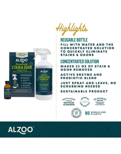 ALZOO Concentrated Shampoo Powder Kit - Bundle Bottle