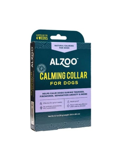 ALZOO Plant-Based Calming Collar for Dogs