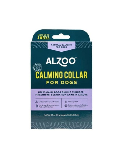 ALZOO Plant-Based Calming Collar for Dogs