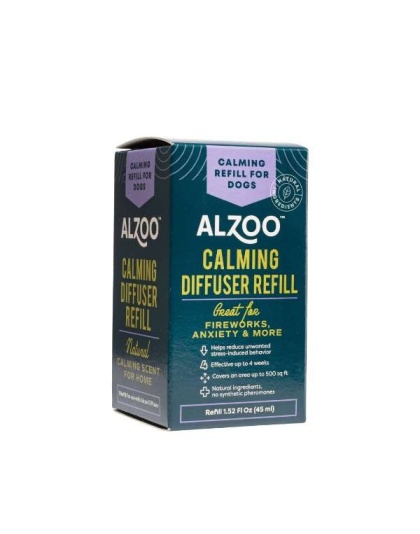 ALZOO Plant-Based Calming Diffuser Refill Dog