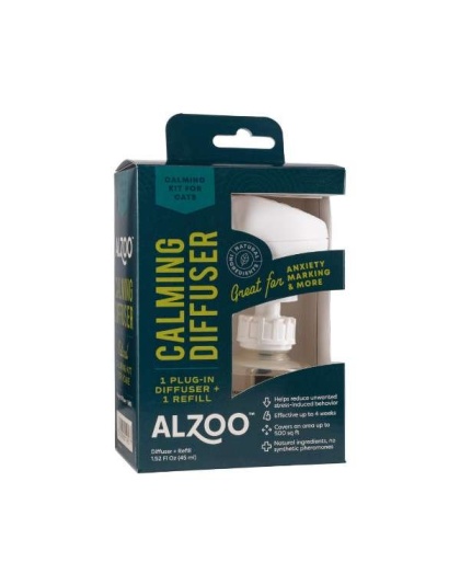 ALZOO Plant-Based Calming Plug-in Diffuser Kit - Cat