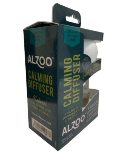 ALZOO Plant-Based Calming Plug-in Diffuser Kit - Cat