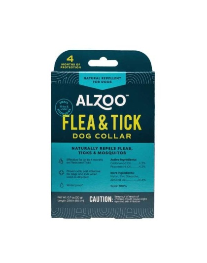 ALZOO Plant-Based Flea & Tick Collar Small Dog - Small