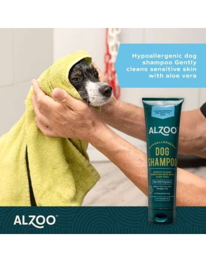 ALZOO Plant-Based Hypoallergenic Dog Shampoo, 8oz - 8oz