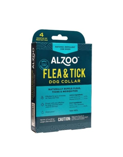 ALZOO Plant-Based Flea & Tick Collar Small Dog - Small