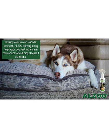 ALZOO Plant-Based Calming Spray Dog - 3.4oz