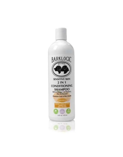 Tangerine - BarkLogic Sensitive Skin 2 in 1 Conditioning Shampoo