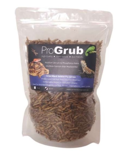 Dried Black Soldier Fly Larvae - 8oz