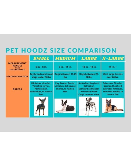 Grey - PET HOODZ DOG HOODIES FOR ANXIETY - Large