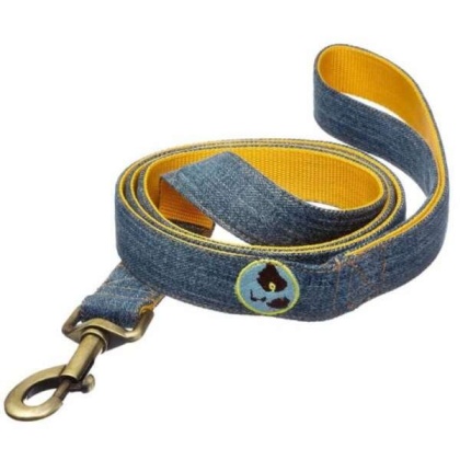 Indigo - Authentic Denim Dog Leash - One Size