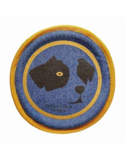 Indigo - Denim Dog Frisbee - One Size