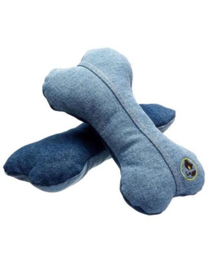 Indigo - Dog Bone Toy - One Size