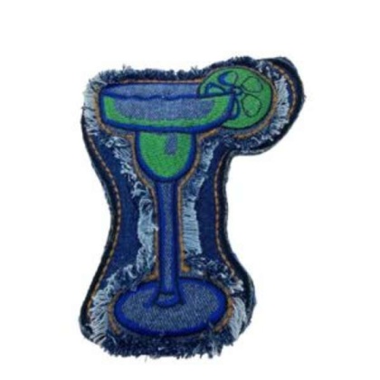 Indigo - Margarita Crinkle Cocktail Toy - One Size