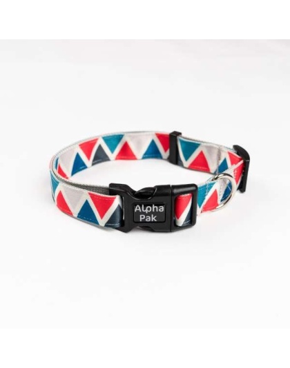 Shenandoah Pattern Dog Collar - Medium 3/4in wide by 11