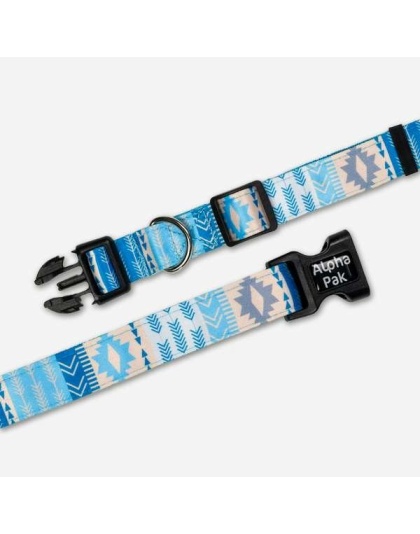 Zion Pattern Dog Collar - Small 5/8in wide by 8