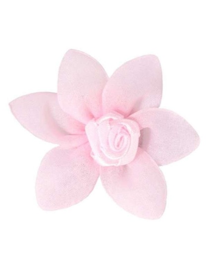 Pink - FL2004 | Petal Flower Dog Bow with Velcro|Pets Ribbons