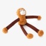 Brown - NANDOG Bungee Sheep Plush Dog Toy