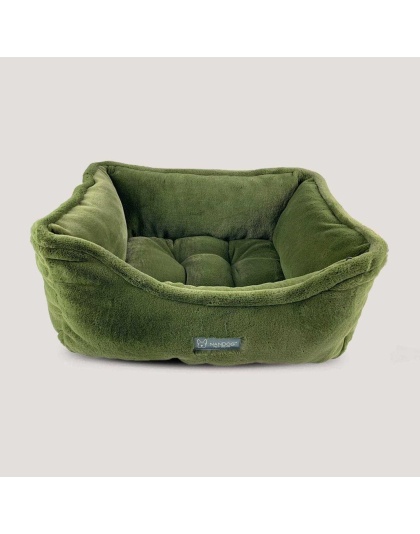 NANDOG Cloud Reversible Pet Bed -OLIVE GREEN