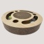 NANDOG Round Shape Open Play Set Wood Cat Scratcher