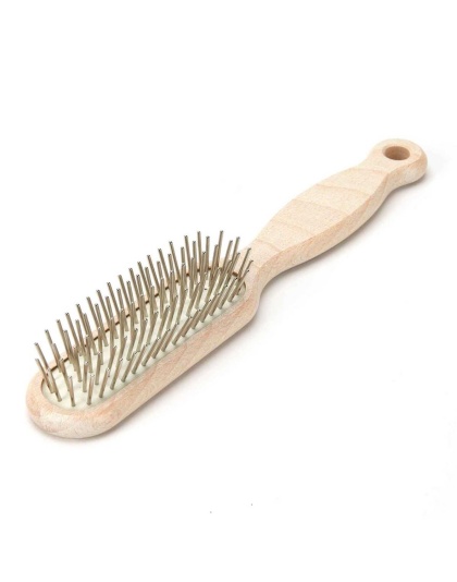 AS Wooden Pin Brush Oblong