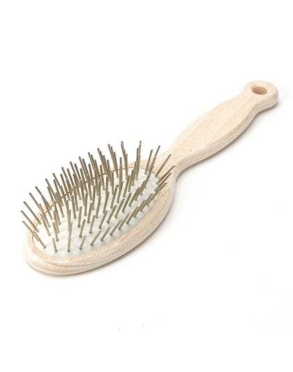 AS Wooden Pin Brush Oval