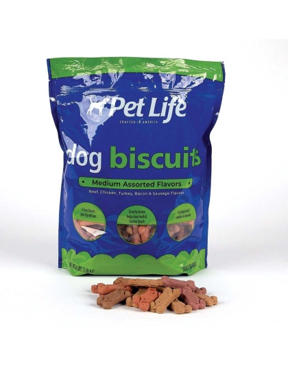 Pet Life Medium Assorted Biscuits 4Lb